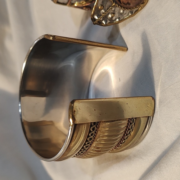 Artisan inspired ring and bangle set - Picture 2 of 4